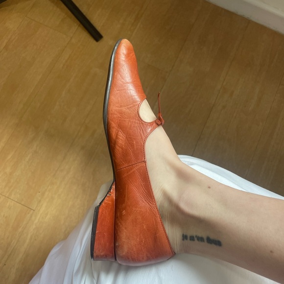 leather ballet flat - Picture 7 of 9